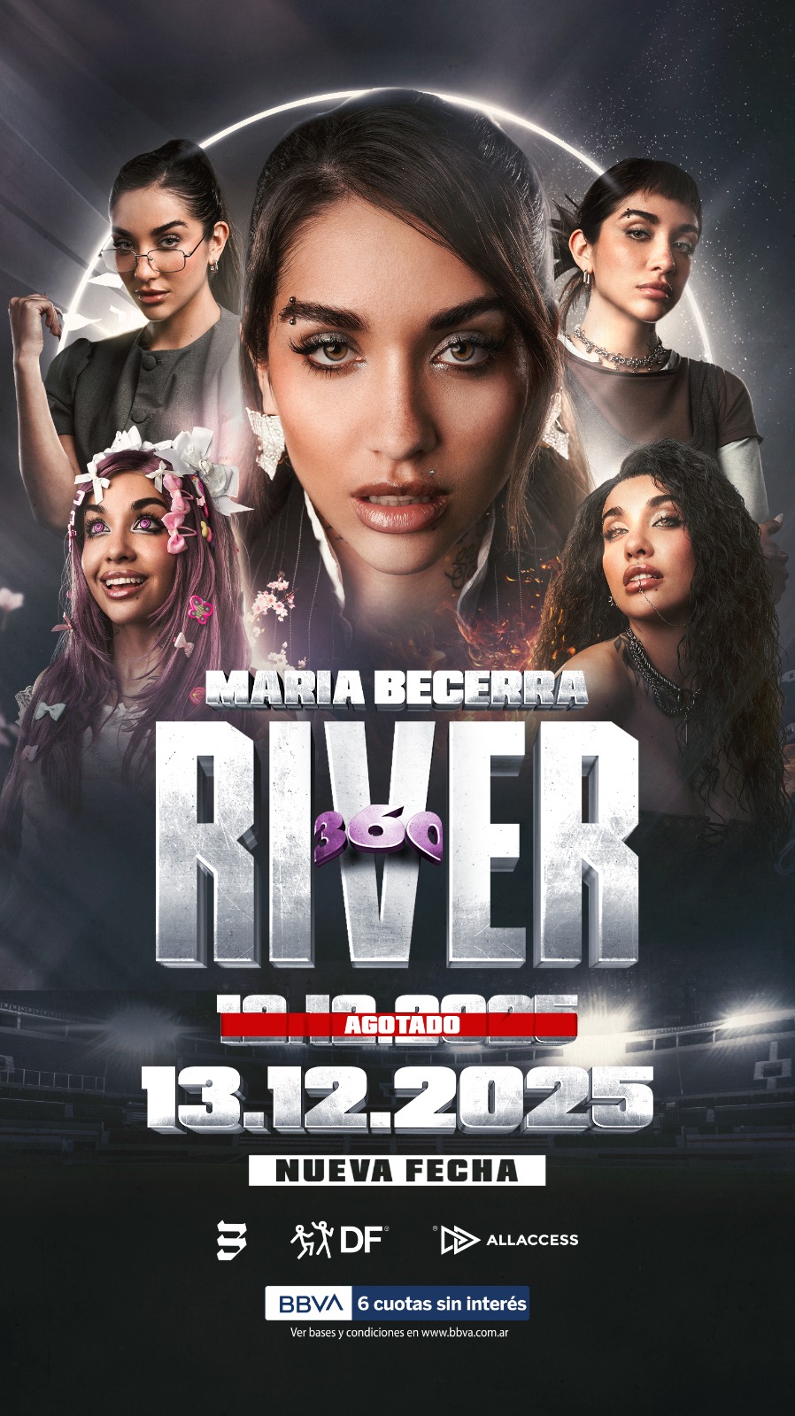 Maria Becerra River nueva fecha m